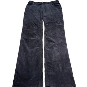 Charter Club black Wide Leg Corduroy Pants Size 6